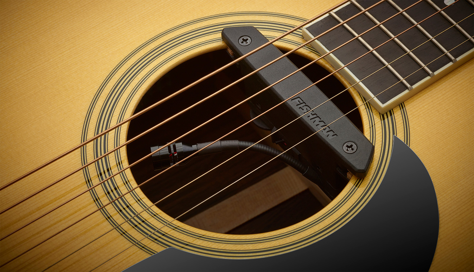 FISHMAN ☆ レアアースブレンド ピックアップ Rare Earth Mic Blend Active Soundhole Pickup