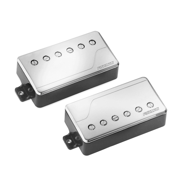 2 Humbuckers – 2 Volume, 2 Tone, 3 Way Toggle, 9 Volt – FISHMAN
